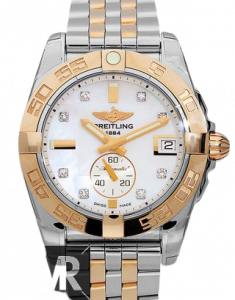 Replica Breitling Galactic C3733012/A725/376C Women 36 mm Steel and Rose Gold Automatic