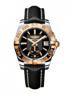 Replica Breitling Galactic 36 Automatic Stainless Steel/Rose Gold/Volcano Black/Sahara (C3733012/BA54/213X/A16BA.1)