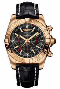 Replica Breitling Chronomat 44 GMT Rose Gold Watch