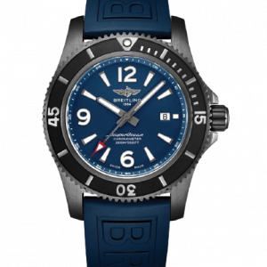 Replica Breitling Superocean Automatic 46 Black Steel Blue M17368D71C1S1