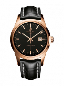 Replica Breitling Transocean Mens 18K Rose Gold R1036012/BA92