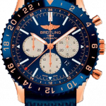 Replica Breitling Chronoliner 46mm Steel With Ceramic Bezel 18K Red Gold Watch