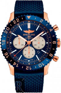 Replica Breitling Chronoliner 46mm Steel With Ceramic Bezel 18K Red Gold Watch