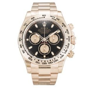 AUTOMATIC ROLEX DAYTONA 116505 BLACK DIAL — 116505