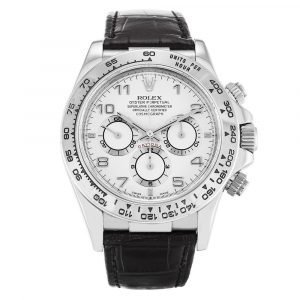 MEN ROLEX DAYTONA 16519 WHITE DIAL