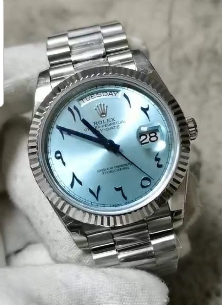 Day-date Arabic numerals — DR.WATCH
