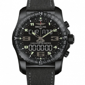 Replica Replica Breitling Professional Cockpit B50 Black Titanium Anthracite Military Strap Men's