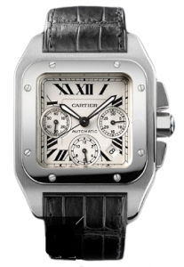 Replica Cartier Santos 100 Chronograph Automatic W20090X8