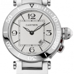 Replica Cartier Pasha Seatimer 33MM Stainless Steel Watch W3140002