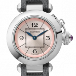 Replica Cartier Pasha Pink Dial Steel 27mm W3140026