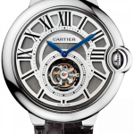 Replica Cartier Ballon Bleu Flying Tourbillon XL 18 kt White Gold Mens Watch W6920021