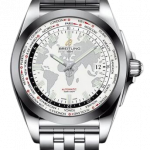 Replica Breitling Galactic Unitime Stainless Steel Watch