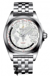 Replica Breitling Galactic Unitime Stainless Steel Watch