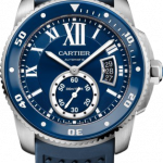Replica Calibre de Cartier Diver blue watch WSCA0011