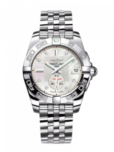 Replica Breitling Galactic A3733012.A717.376A 36mm Automatic Stainless Steel/Pearl Diamond/Bracelet