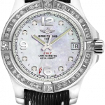 Replica Breitling A7438953/A771/213X/A16BA.1 Colt 36 Diamond Bezel Sahara Strap Black Tang Watch