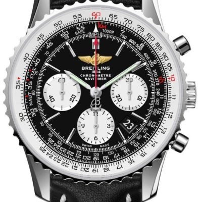 aa Breitling Navitimer 01 Automatic Chronograph Pilot Steel Watch AB012012/BB02/743P/A20BA.1