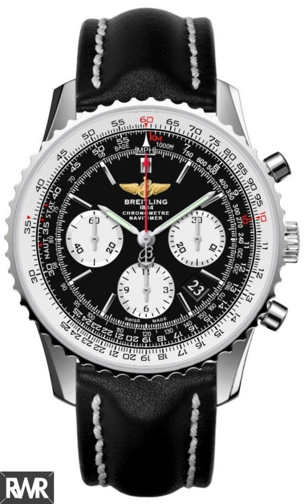 Breitling Navitimer 01 Automatic Chronograph Pilot Steel Watch AB012012/BB02/743P/A20BA.1