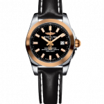 Replica Breitling Galactic 29mm C7234812/BF32/477X/A12BA.1 Stainless Steel/Rose Gold/Trophy Black/Calf