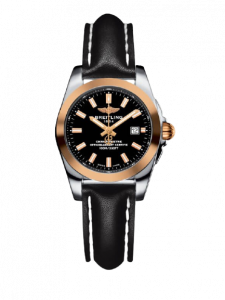 Replica Breitling Galactic 29mm C7234812/BF32/477X/A12BA.1 Stainless Steel/Rose Gold/Trophy Black/Calf