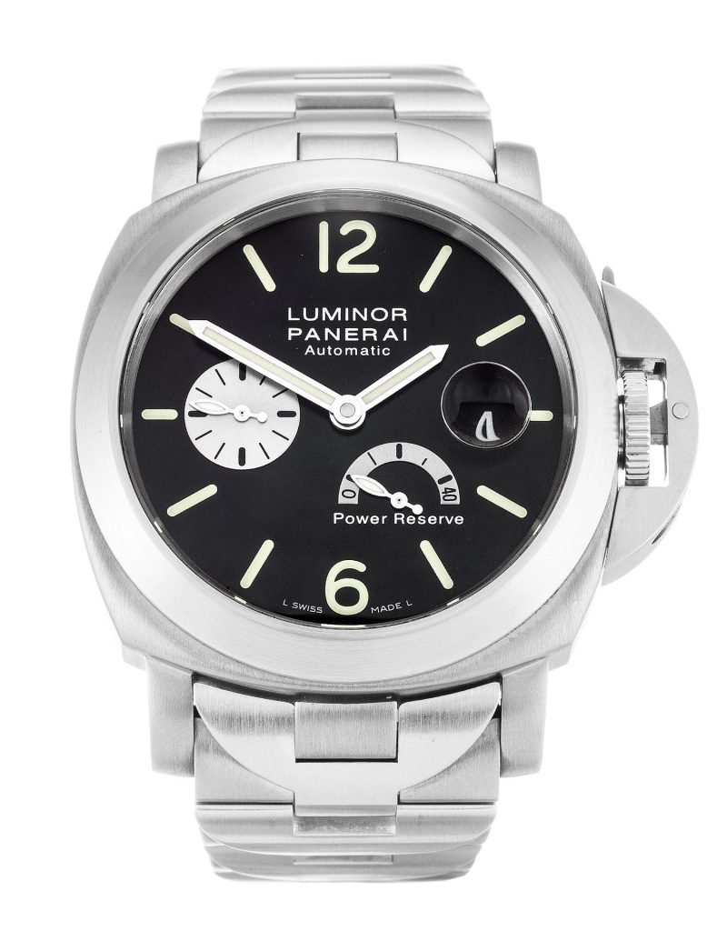 PANERAI LUMINOR POWER RESERVE PAM00171 BLACK BATON DIAL AUTOMATIC — DR.WATCH