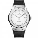 HUBLOT HUBLOT CLASSIC FUSION BLACK MAGIC BLACK CERAMIC RUBBER STRAP replica