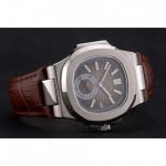 MEN PATEK PHILIPPE NAUTILUS SILVER DIAL
