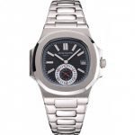 MEN PATEK PHILIPPE NAUTILUS BLACK DIAL