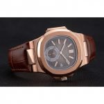 MEN PATEK PHILIPPE NAUTILUS SILVER DIAL — DR.WATCH