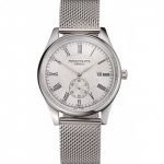 MEN PATEK PHILIPPE WHITE DIAL