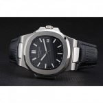 MEN PATEK PHILIPPE NAUTILUS BLACK DIAL - Top Watches