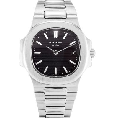ozlahqtndn51674 LADIES PATEK PHILIPPE NAUTILUS 4700/1 BLACK BATON - Top Watches