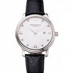 MEN PATEK PHILIPPE CALATRAVA WHITE DIAL - Top Watches
