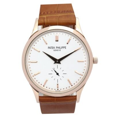 MEN PATEK PHILIPPE CALATRAVA 5120J WHITE BATON