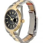 AUTOMATIC GOLD DATEJUST II 126303 BLACK DIAL - Top Watches