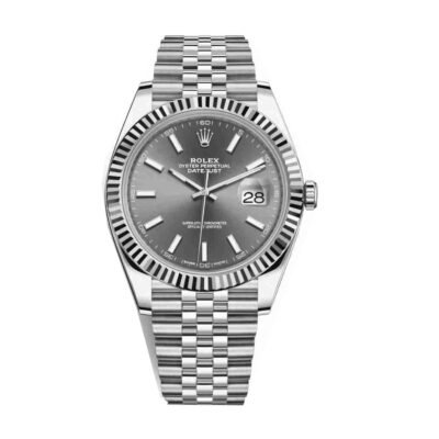 rolex-datejust-41mm-126334-gold-steel-grey-dial-replica 126334 DATEJUST 2 COLOR - Top Watches