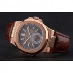 MEN PATEK PHILIPPE NAUTILUS SILVER DIAL — DR.WATCH