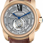 Replica Cartier Calibre de Cartier Flying Tourbillon Watch W7100002