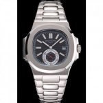 MEN PATEK PHILIPPE NAUTILUS BLACK DIAL