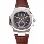 MEN PATEK PHILIPPE NAUTILUS SILVER DIAL