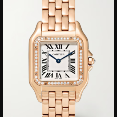 Screenshot 1 Panthère de Cartier medium 27mm 18-karat pink gold and diamond watch - DrWatch Premium Watch