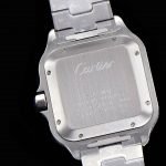 Moissanite Cartier Swarovski, Silver, Roman numbers - DrWatch Premium Watch