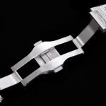 Moissanite Cartier Swarovski, Silver, Roman numbers - DrWatch Premium Watch