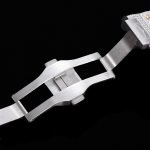 Iced Out Moissanite Cartier Swarovski, two tone gold Roman numbers - DrWatch Premium Watch