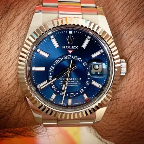 Replica Rolex Oyster Perpetual Sky-Dweller 326934 photo review