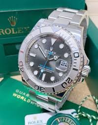 Rolex Yacht-Master 40 Grey Dial 126622 replica photo review