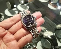 Datejust 31/36mm purple dial photo review