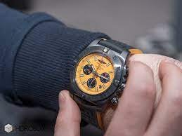 Breitling Chronomat 44 Blacksteel Yellow MB0111C3/I531/262S/M20DSA/2 Replica Watch photo review