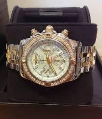Breitling Chronomat 41 Men Rose Gold Diamond Bezel HB0140AA/A723/378H Replica Watch photo review