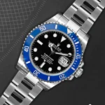 The Oyster Perpetual Submariner Date white gold with a Cerachrom bezel insert in blue ceramic and a black dial - DrWatch Premium Watch